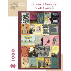 Edward Gorey Book Covers 1000-Piece Jigsaw Puzzle