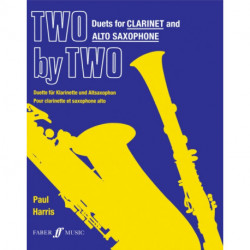 Two by Two (clarinet and alto sax duets)
