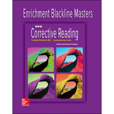 Corrective Reading Comprehension Level B2, Enrichment Blackline Master