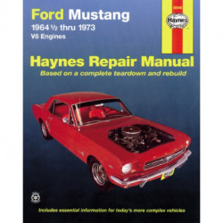 Ford Mustang, Mach 1, GT, Shelby, & Boss V-8 (1964-1973) Haynes Repair Manual (USA)