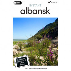 Albansk begynder- og parlørkursus USB & download