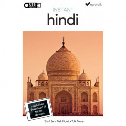 Hindi begynder- og parlørkursus USB & download