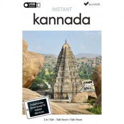 Kannada begynder- og parlørkursus USB & download