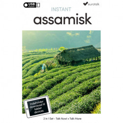 Assamesisk begynder- og parlørkursus USB & download