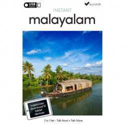 Malayalam begynder- og parlørkursus USB & download