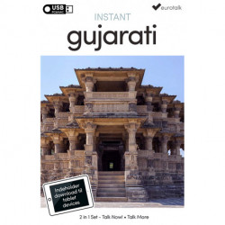 Gujarati begynder- og parlørkursus USB & download