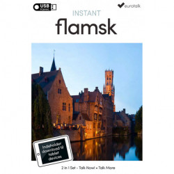 Flamsk begynder- og parlørkursus USB & download
