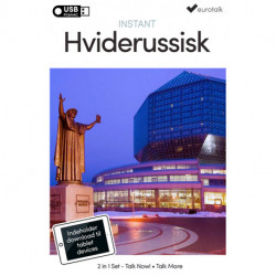 Hviderussisk begynder- og parlørkursus USB & download