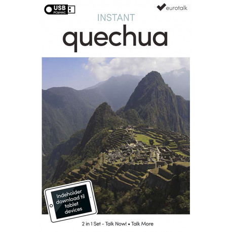 Quechua begynder- og parlørkursus USB & download