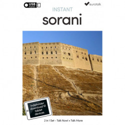 Kurdisk (Sorani) begynder- og parlørkursus USB & download