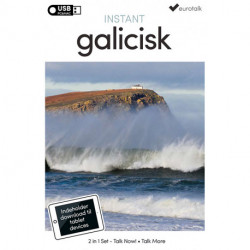 Galisisk begynder- og parlørkursus USB & download