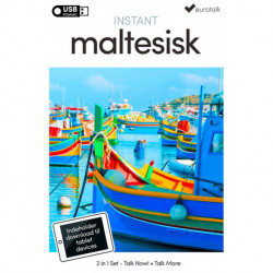 Maltesisk begynder- og parlørkursus USB & download