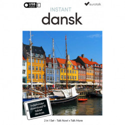 Dansk begynder- og parlørkursus USB & download