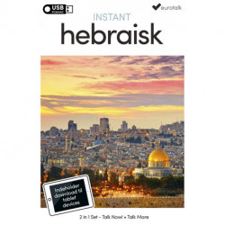 Hebraisk begynder- og parlørkursus USB & download