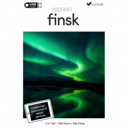 Finsk begynder- og parlørkursus USB & download