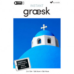 Græsk begynder- og parlørkursus USB & download
