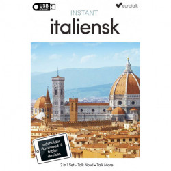 Italiensk begynder- og parlørkursus USB & download