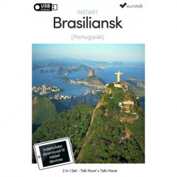 Brasiliansk (Portugisisk) begynder- og parlørkursus USB & download