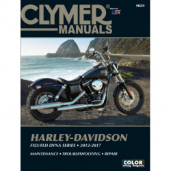 Harley-Davidson FXD/FLD Dyna Series (12-17) Clymer Repair Manual: (2012 - 2017)