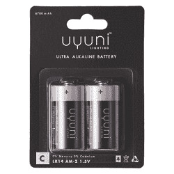 Uyuni  2 pak batteri  C