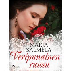 Veripunainen ruusu