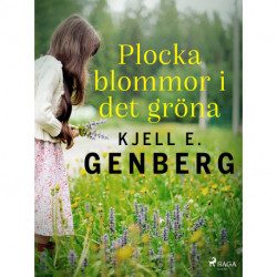 Plocka blommor i det gröna