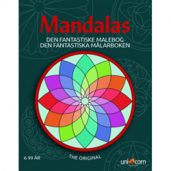 Den Fantastiske Malebog med Mandalas fra 6-99 år