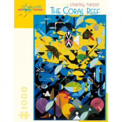 Charley Harper the Coral Reef 1000-Piece Jigsaw Puzzle