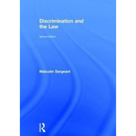 Discrimination and the Law 2e
