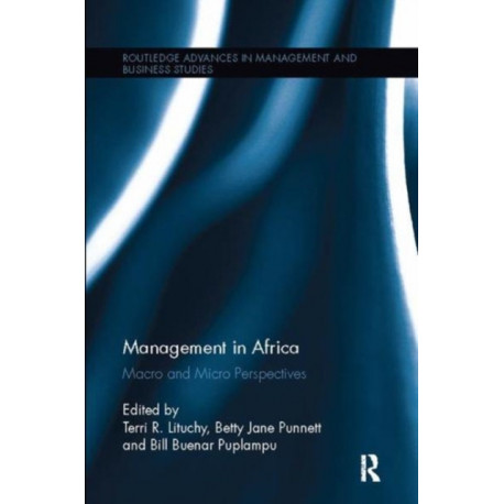 Management in Africa: Macro and Micro Perspectives