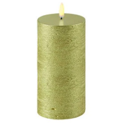 Bloklys (Metallic Gold - 7,8 x 15/18 CM)