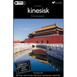 Kinesisk (Cantonesisk) samlet kursus USB & download