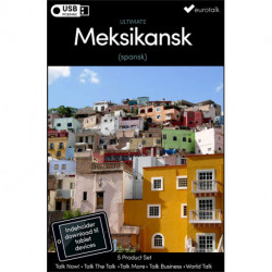 Meksikansk spansk samlet kursus USB & download