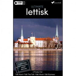 Lettisk samlet kursus USB & download