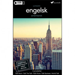Amerikansk engelsk samlet kursus USB & download