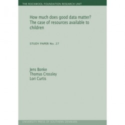 How much does good data matter: the case of resources available to children