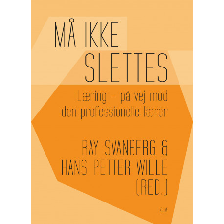 Må ikke slettes: Læring – på vej mod den professionelle lærer