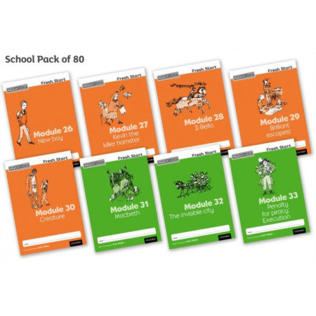 Read Write Inc. Fresh Start: Modules 26-33 - School Pack of 80