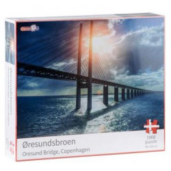 Puslespil Øresundsbroen  - 1000 brikker