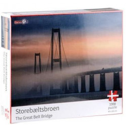 Puslespil Storebælts Broen  - 1000 brikker