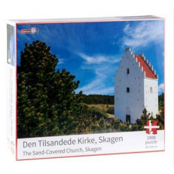 Puslespil Den Tilsandede Kirke - 1000 brikker