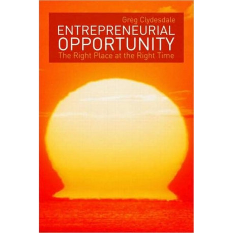 Entrepreneurial Opportunity: The Right Place at the Right Time