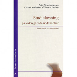 Studielæsning på videregående uddannelser: læsestrategier og læseteknikker