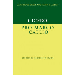 Cicero: Pro Marco Caelio