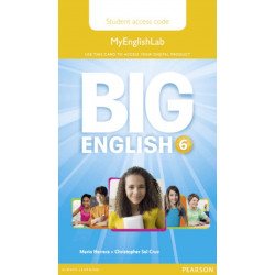 Big English 6 Pupil's MyEnglishLab Access Code (standalone)