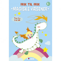 Prik til prik: Magiske væsner - Tæl fra 1 til 20