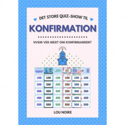Det store quiz-show til konfirmation: - blå