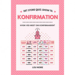 Det store quiz-show til konfirmation: - pink