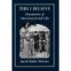 This I Believe: Documents of American Jewish Life