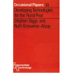 Developing Technologies for the Rural Poor